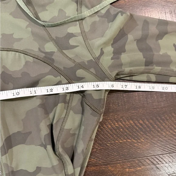 Lululemon Hooded Define Jacket Nulu Heritage 365 Camo Green Twill 6 - Picture 10 of 12